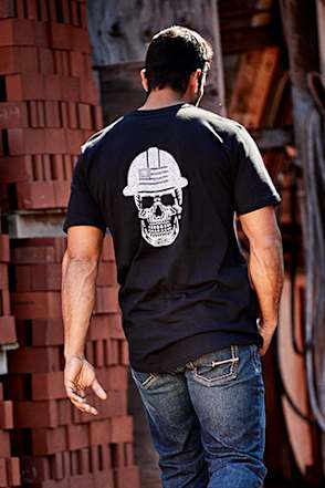 Rebar Cotton Strong Roughneck Graphic T-Shirt